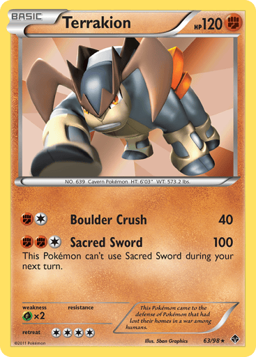 Terrakion - Emerging Powers 63