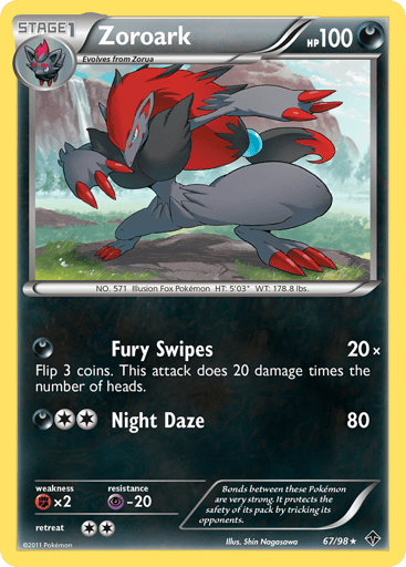 Zoroark - Emerging Powers 67