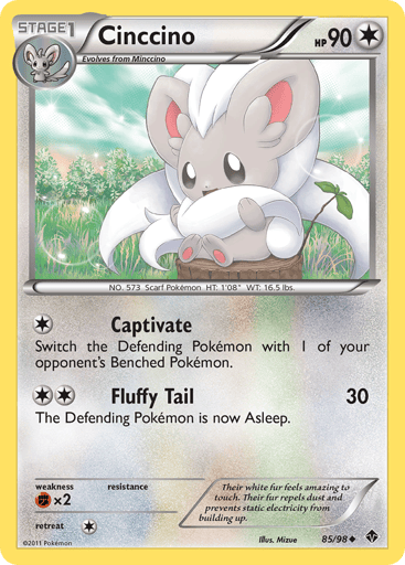 Cinccino - Emerging Powers 85