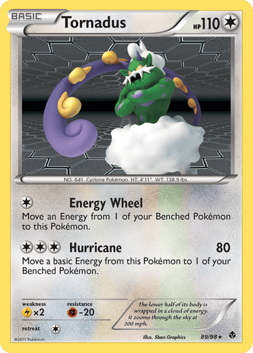Tornadus - Emerging Powers 89