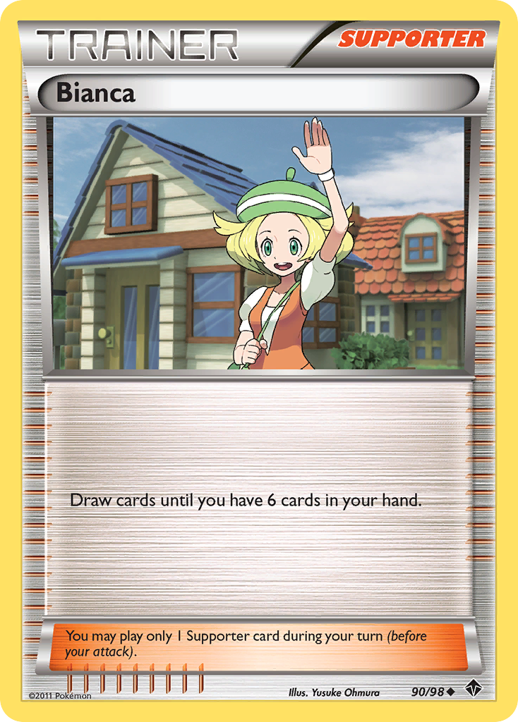 Bianca – Emerging Powers 90/98 Pokémon card