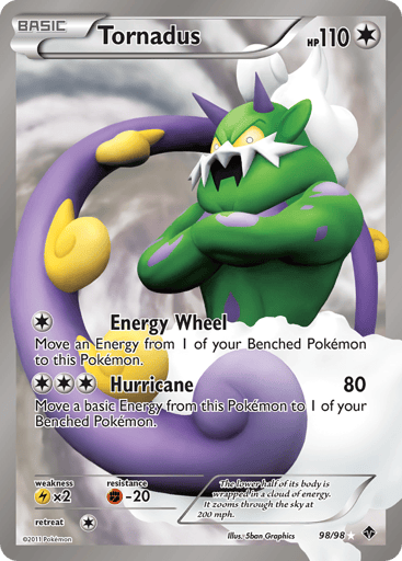 Tornadus - Emerging Powers 98