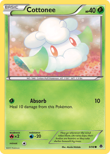 Cottonee - Emerging Powers 9