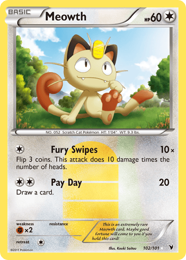 Meowth - Noble Victories 102