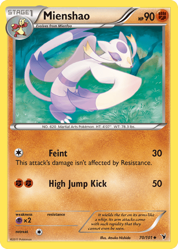 Mienshao - Noble Victories 70