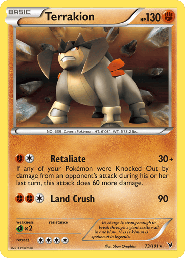 Terrakion - Noble Victories 73