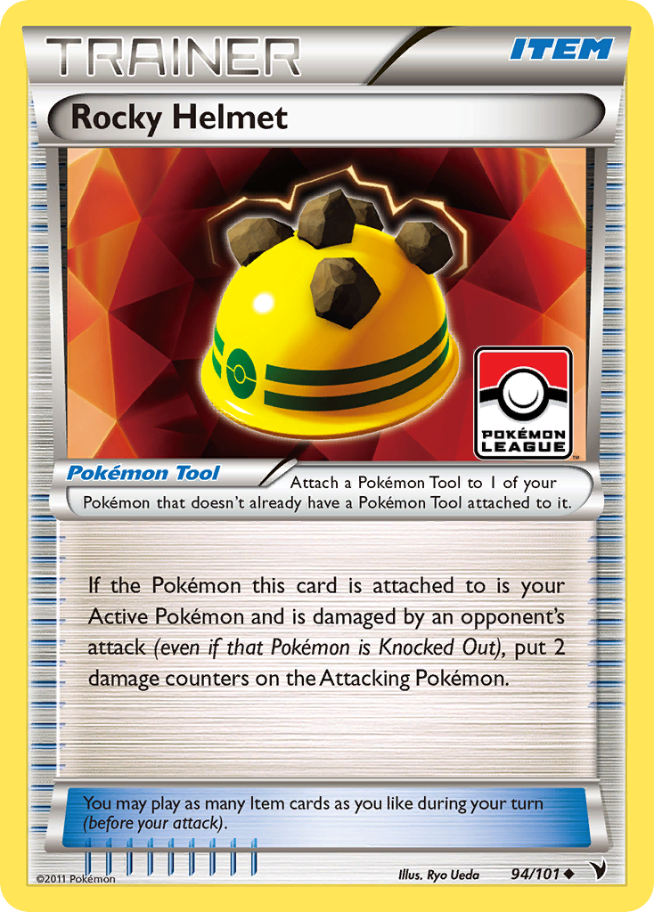 Rocky Helmet – Noble Victories 94/101 Pokémon card