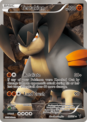 Terrakion - Noble Victories 99