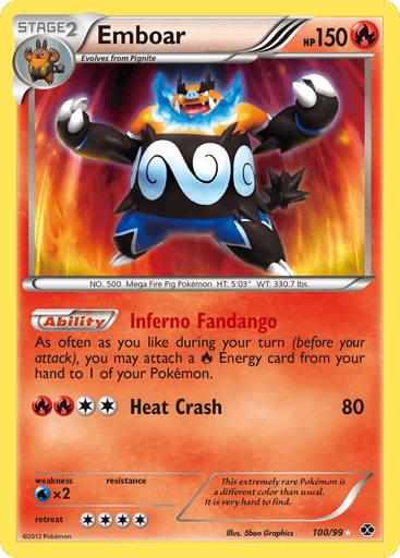 Emboar - Next Destinies 100