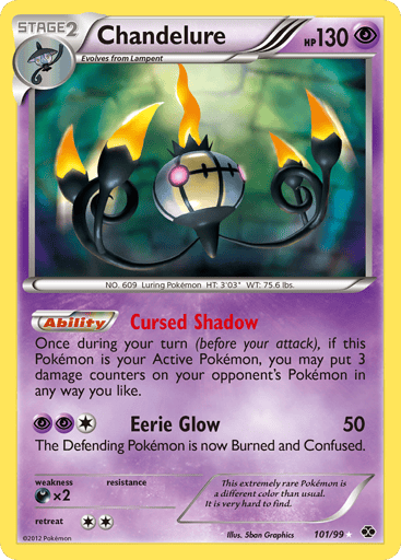 Chandelure - Next Destinies 101