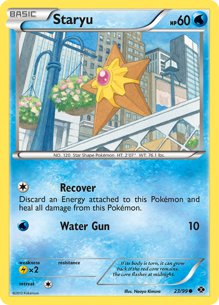 Staryu – Next Destinies 23/99 Pokémon card