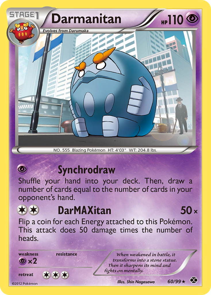 Darmanitan – Next Destinies 60/99 Pokémon card