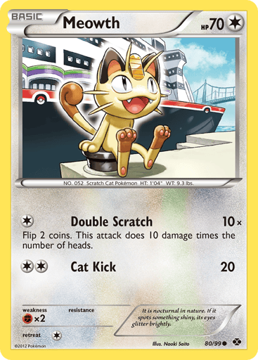 Meowth - Next Destinies 80