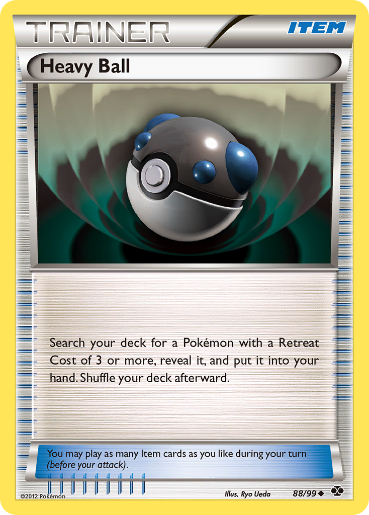 Heavy Ball – Next Destinies 88/99 Pokémon card