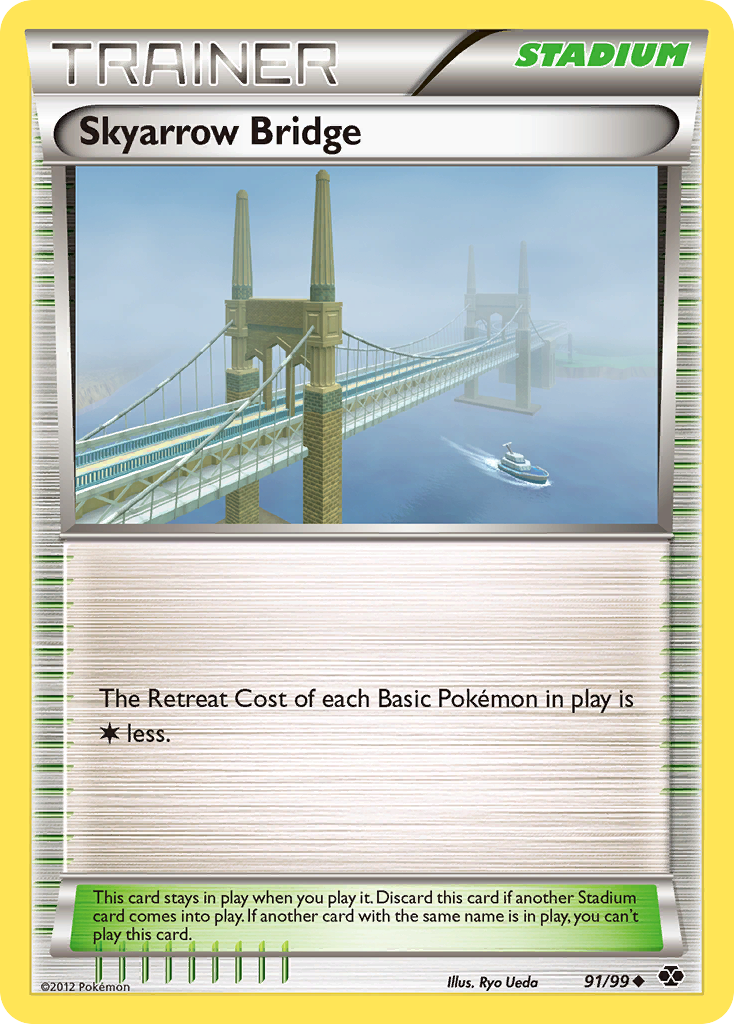 Skyarrow Bridge – Next Destinies 91/99 Pokémon card