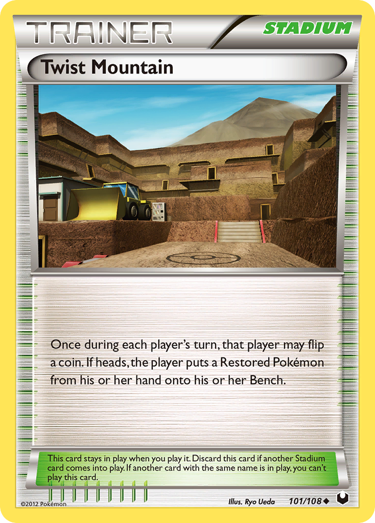 Twist Mountain – Dark Explorers 101/108 Pokémon card