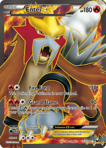 Entei-EX - Dark Explorers 103