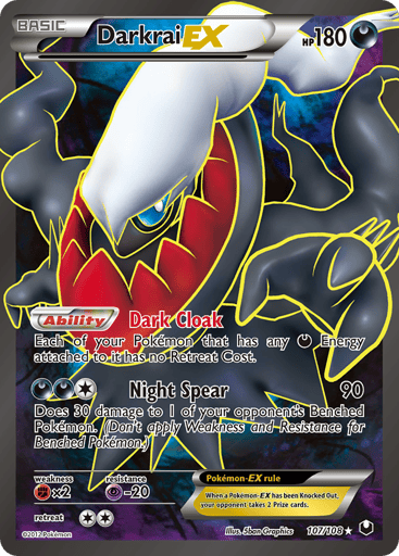 Darkrai-EX - Dark Explorers 107