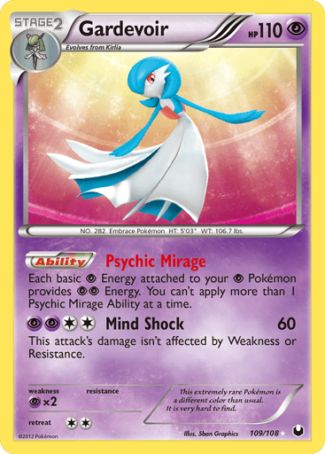 Gardevoir - Dark Explorers 109