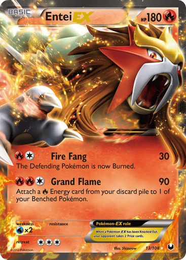 Entei-EX - Dark Explorers 13