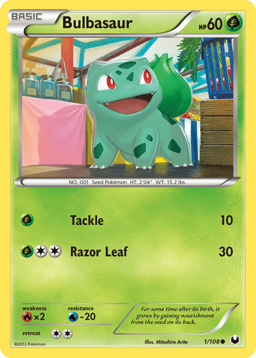 Bulbasaur - Dark Explorers 1