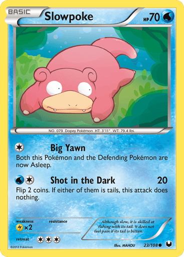 Slowpoke - Dark Explorers 23