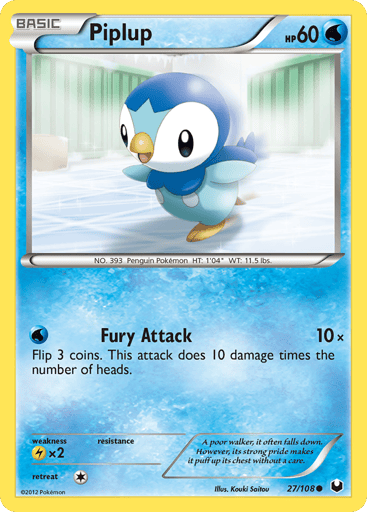 Piplup - Dark Explorers 27