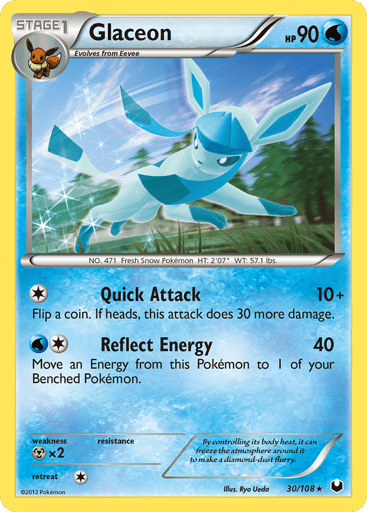 Glaceon - Dark Explorers 30
