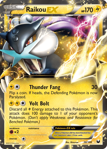 Raikou-EX - Dark Explorers 38