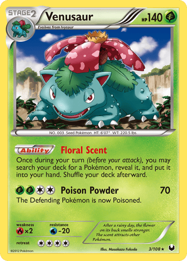 Venusaur - Dark Explorers 3