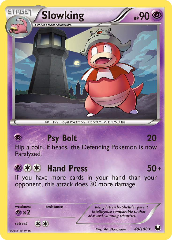Slowking – Dark Explorers 49/108 Pokémon card