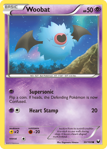 Woobat - Dark Explorers 50