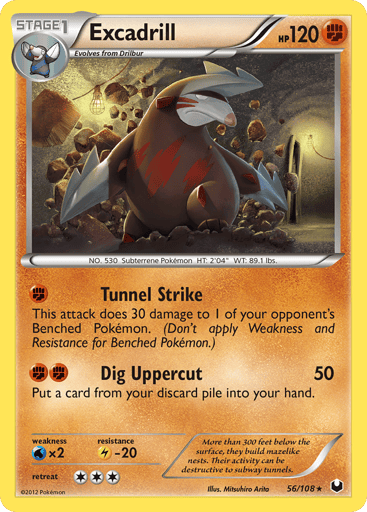 Excadrill - Dark Explorers 56
