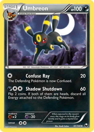 Umbreon - Dark Explorers 61