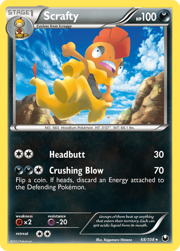 Scrafty - Dark Explorers 68