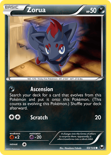 Zorua - Dark Explorers 69