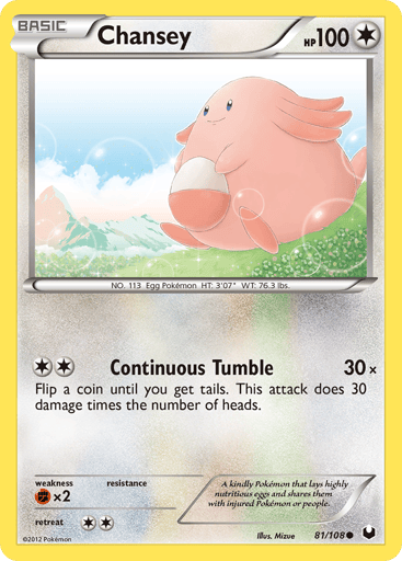 Chansey - Dark Explorers 81