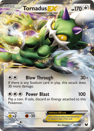 Tornadus-EX - Dark Explorers 90