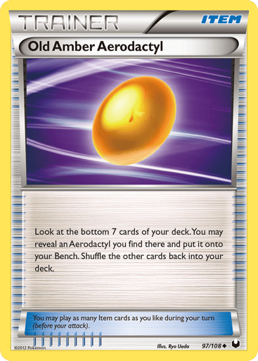 Old Amber Aerodactyl - Dark Explorers 97