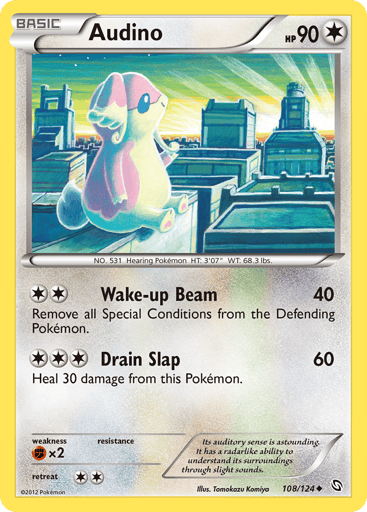 Audino - Dragons Exalted 108