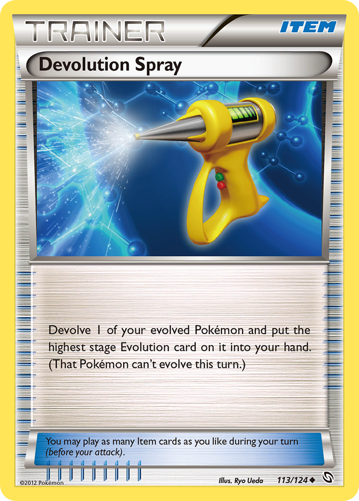 Devolution Spray – Dragons Exalted 113/124 Pokémon card