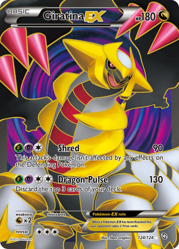 Giratina-EX - Dragons Exalted 124