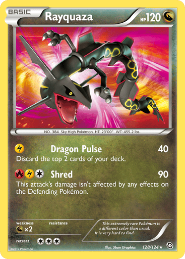 Rayquaza - Dragons Exalted 128