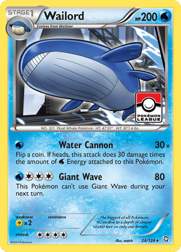 Wailord - Dragons Exalted 26