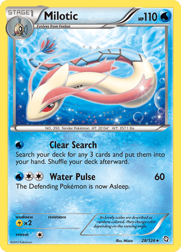 Milotic - Dragons Exalted 28