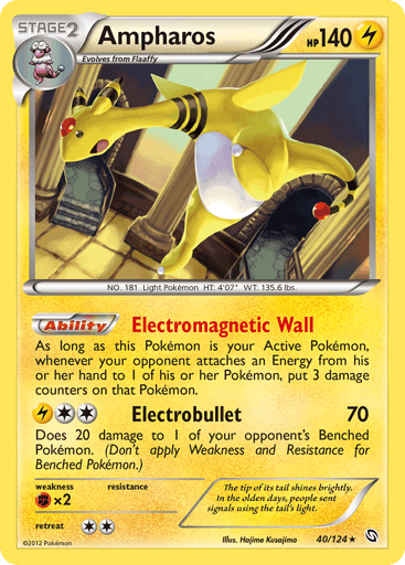 Ampharos - Dragons Exalted 40