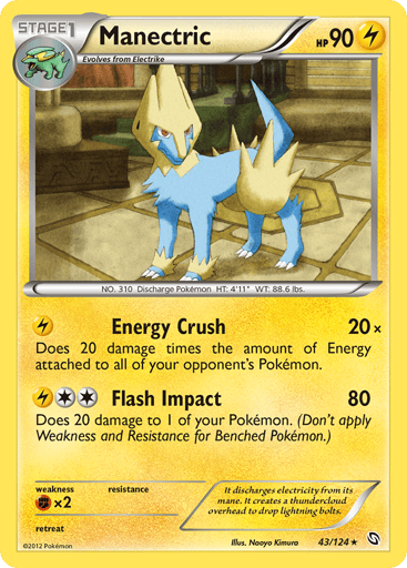 Manectric - Dragons Exalted 43