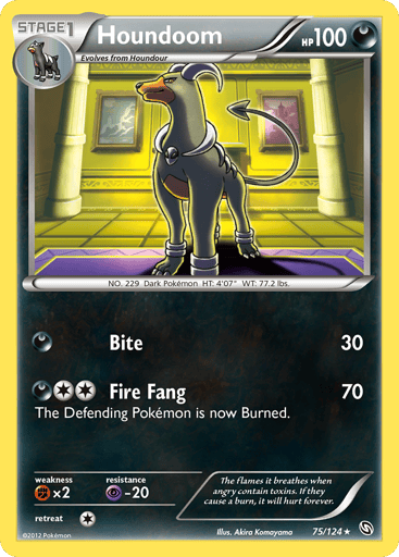 Houndoom - Dragons Exalted 75