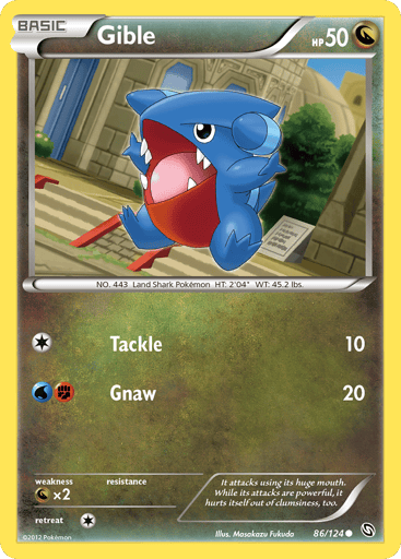 Gible - Dragons Exalted 86
