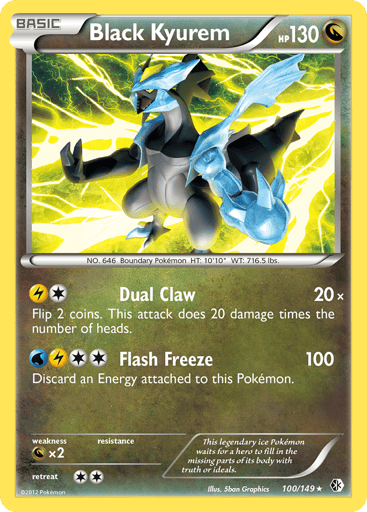 Black Kyurem - Boundaries Crossed 100